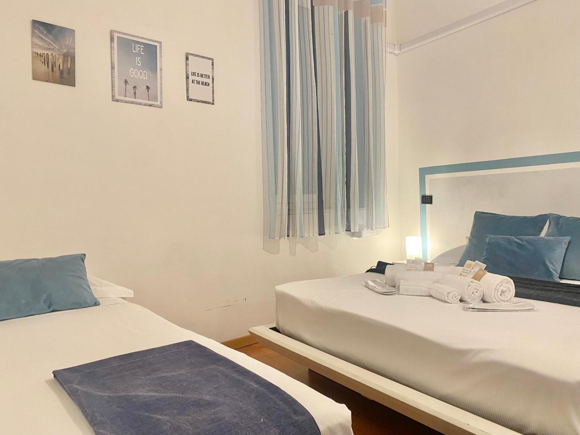 Mazzini 12 Very Central Apartment With Private Garage, Air Conditioning, Wifi, Just 50 Meters From The Beach Rapallo Extérieur photo